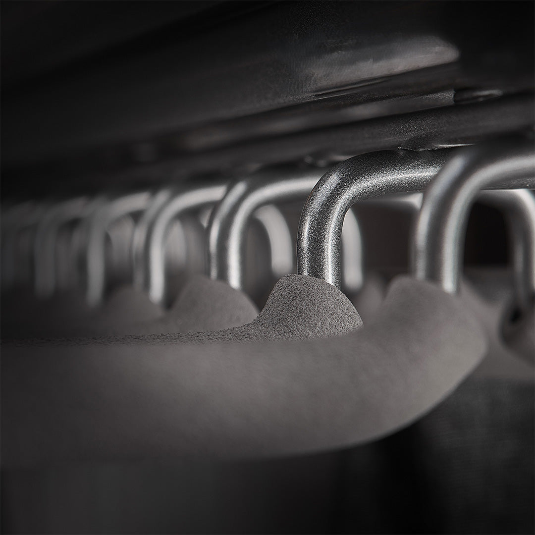 Top Mounted Pants Rack With Two-Row - MCS Series Grey