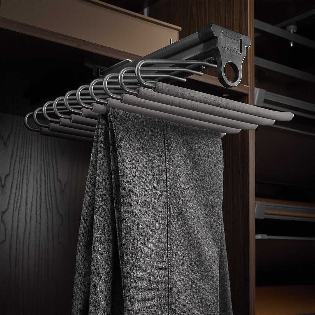 Top Mounted Pants Rack With V-Shaped - MCS Series Grey