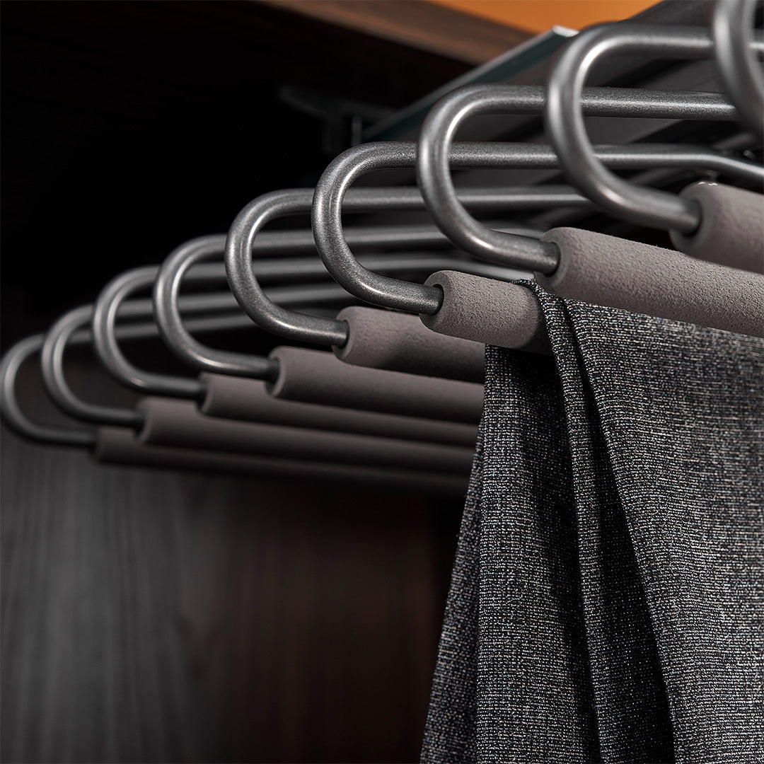 Top Mounted Pants Rack With V-Shaped - MCS Series Grey
