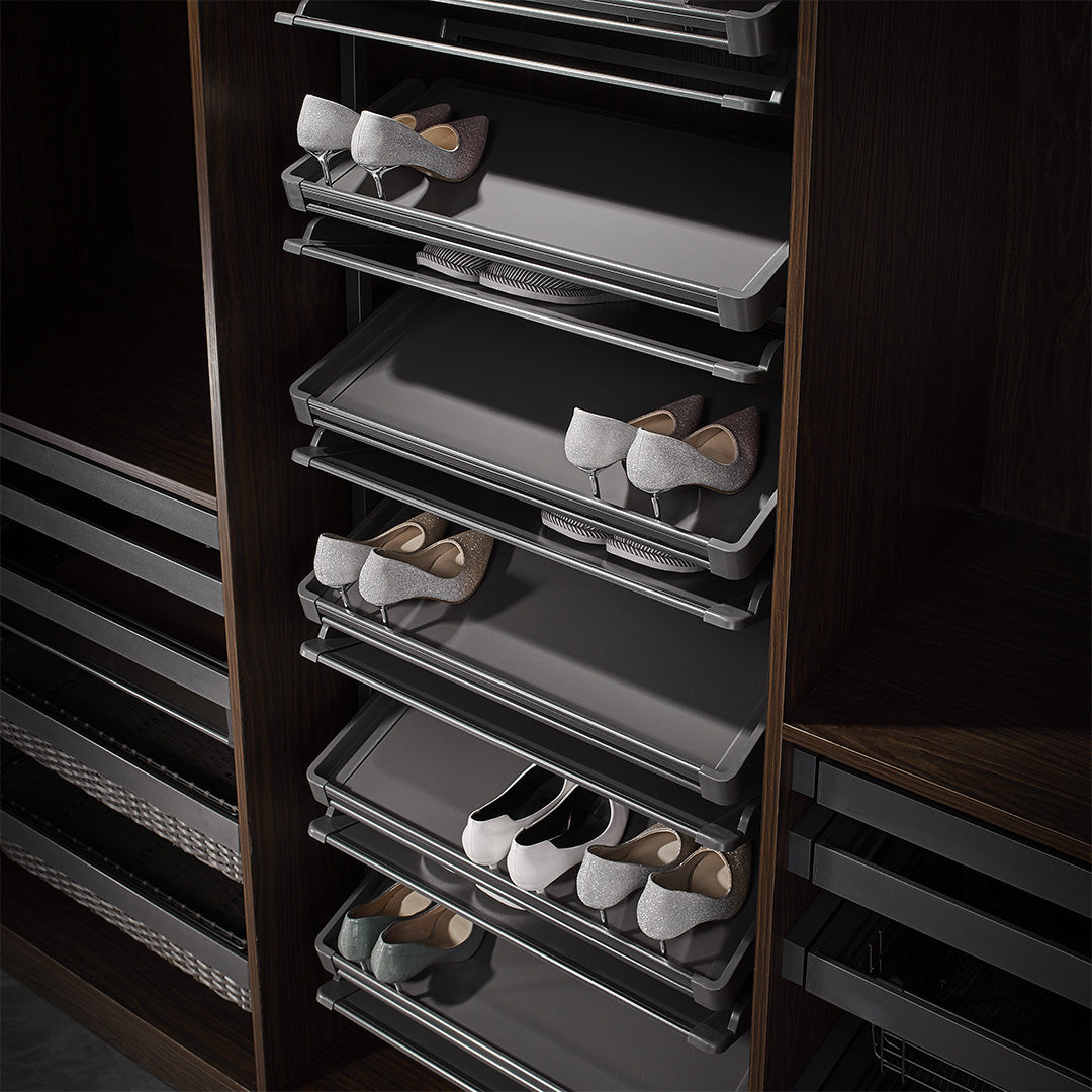 360°Rotating Shoe Rack - MCS Series Grey
