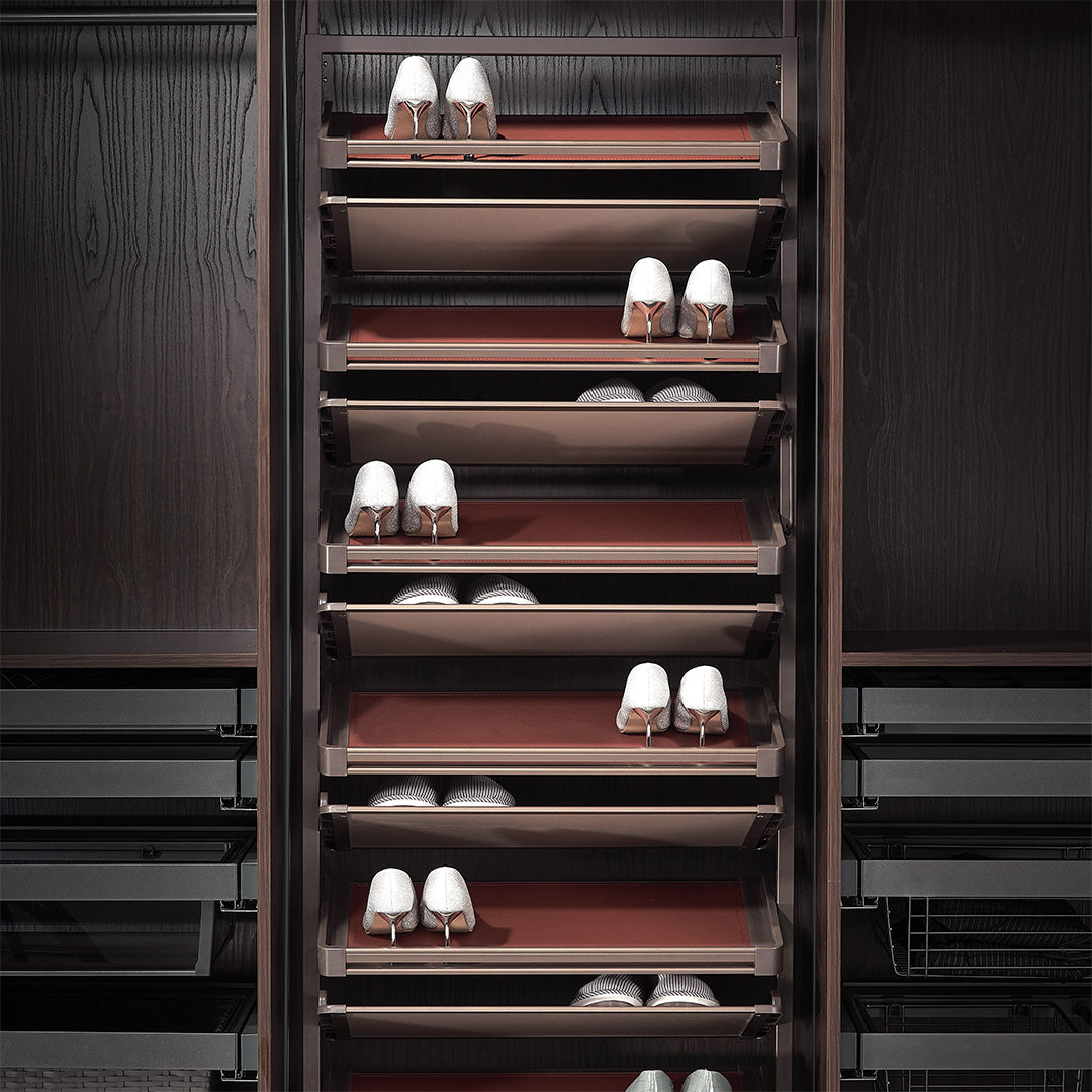 360°Rotating Shoe Rack - MCS Series Red