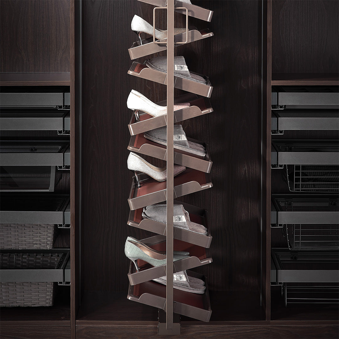 360°Rotating Shoe Rack - MCS Series Red