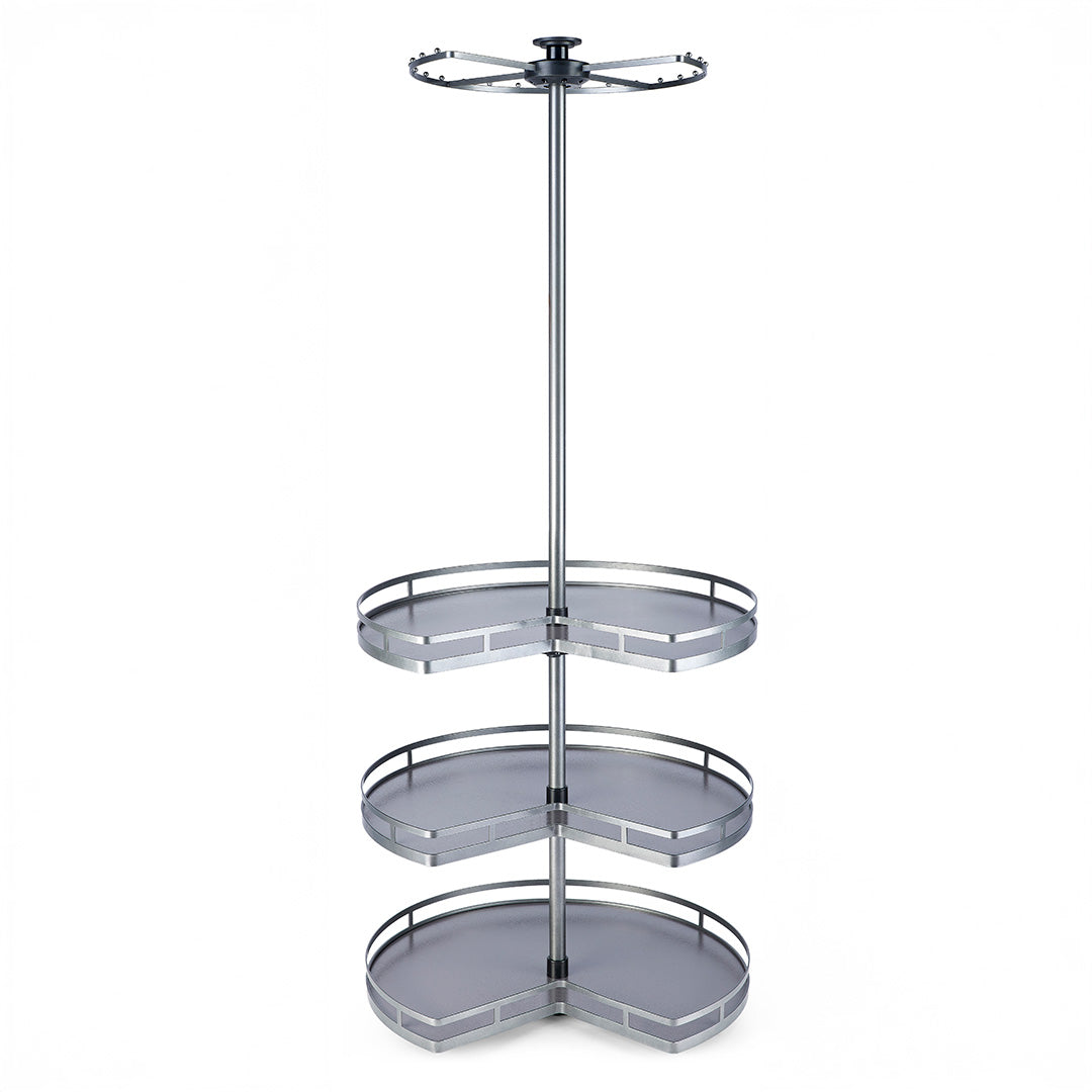 4 Layer Of Rotating Basket - MCS Series Grey