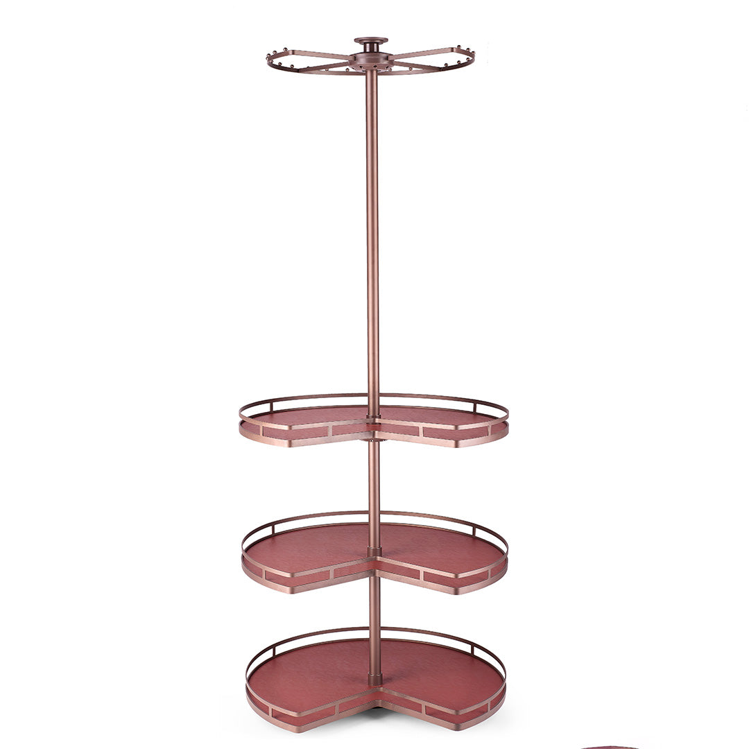 4 Layer Of Rotating Basket - MCS Series Red