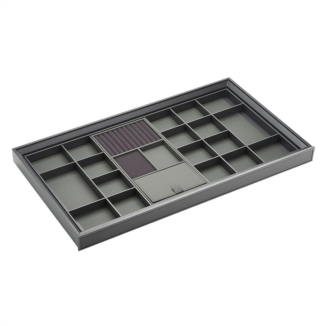 Leather Classification Box - MCS Series Grey