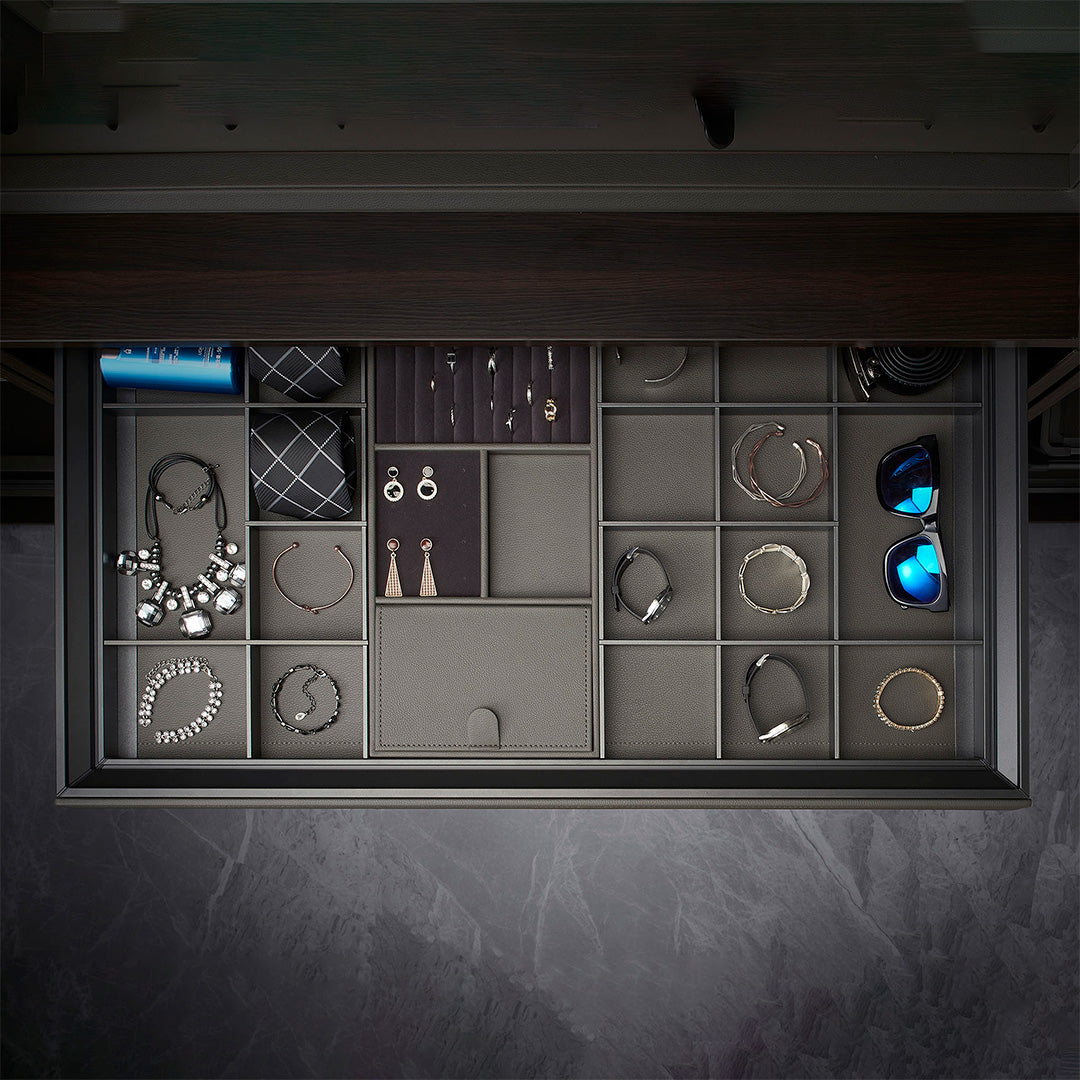 Leather Classification Box - MCS Series Grey