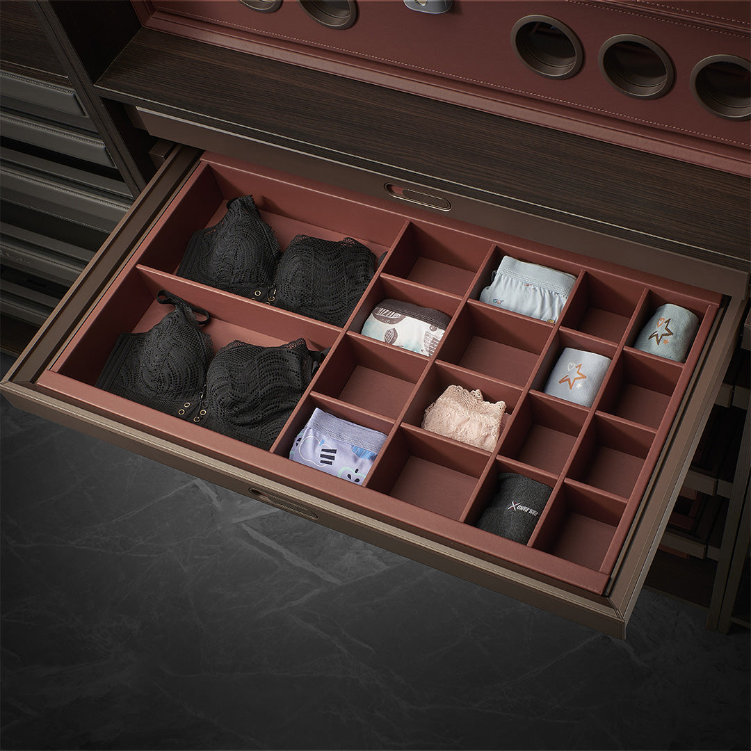 Underwear Storage Box - MCS Series Red