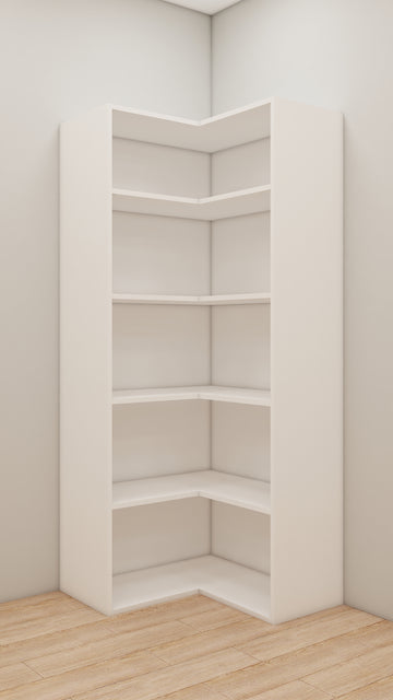 Corner Cabinet with 5 shelves