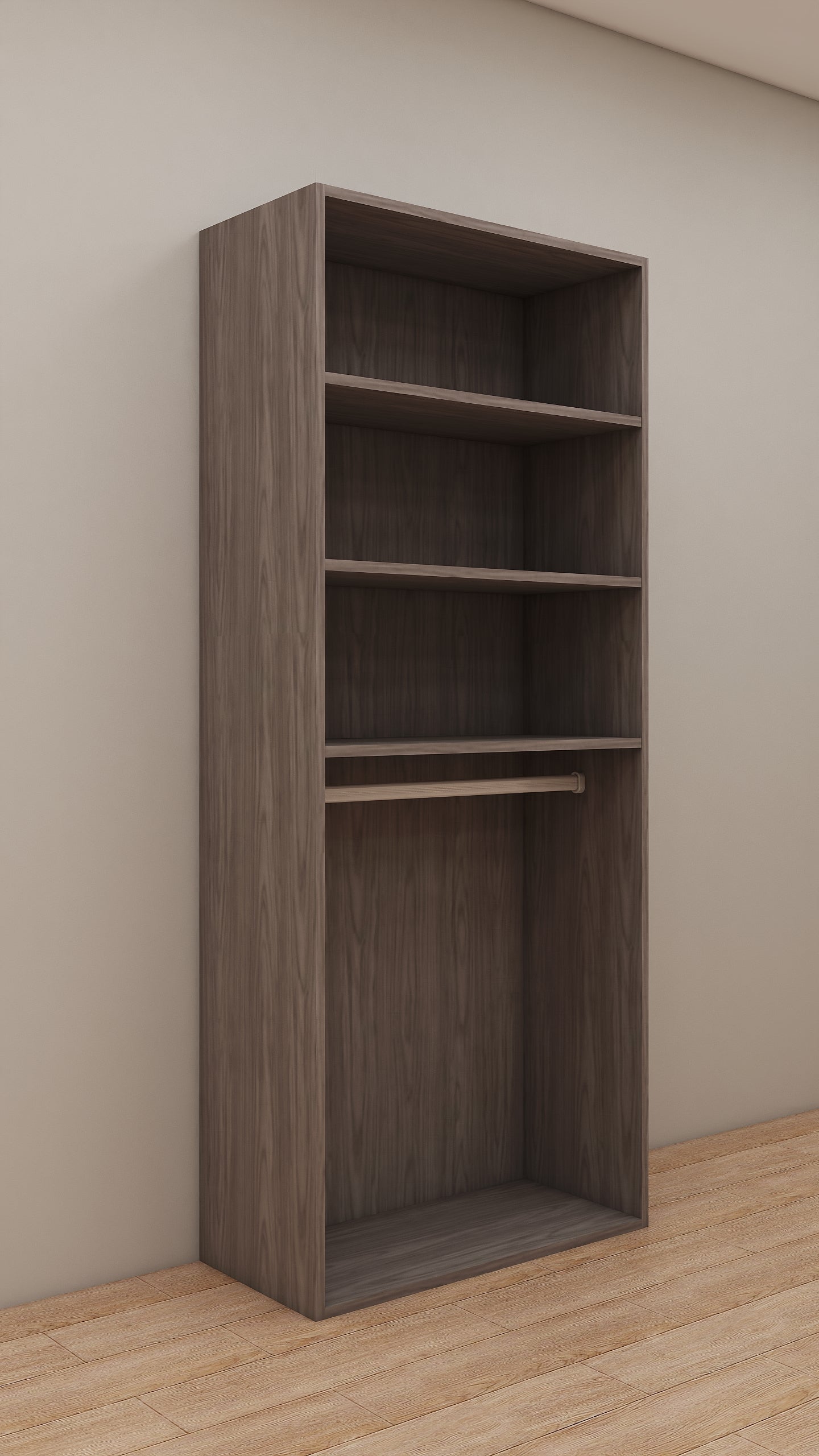 One Hanger & Shelves Module