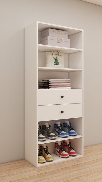 Two drawers Middle & Shelves Module