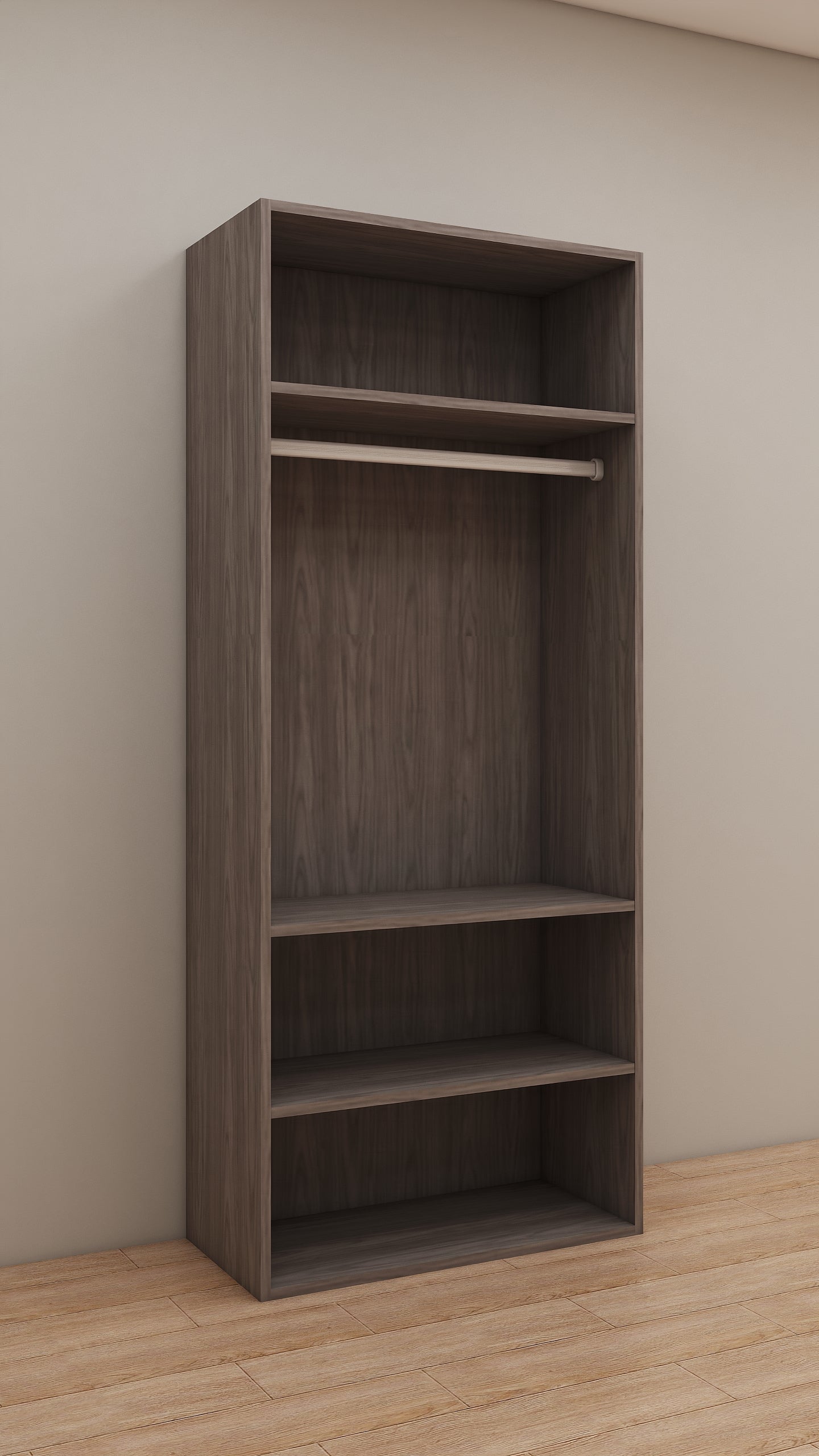 3 shelves & one hanger Module