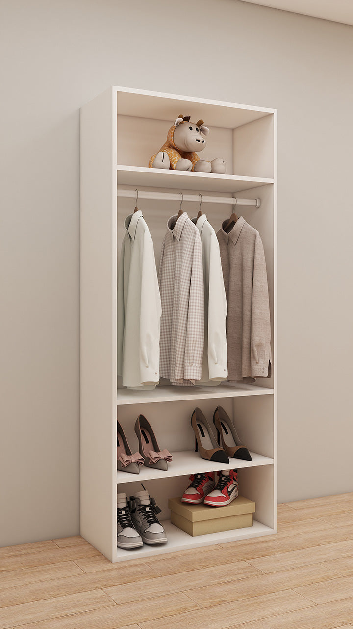 3 shelves & one hanger Module