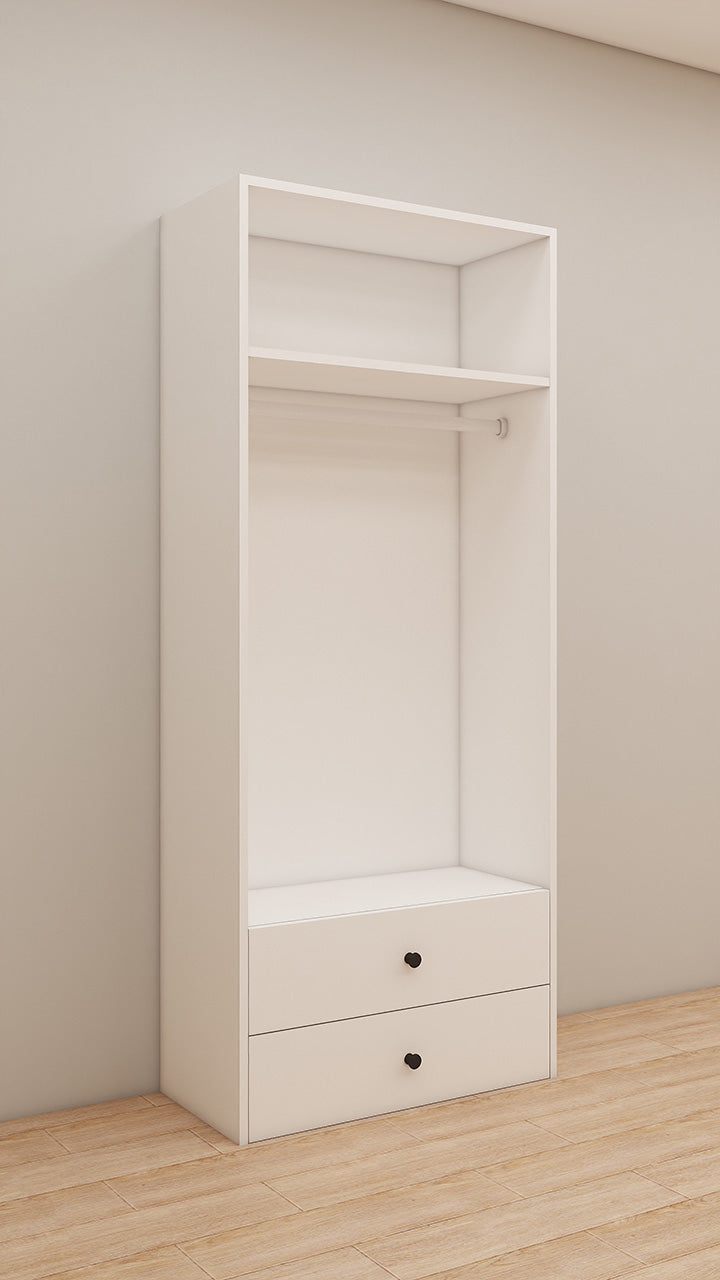 2 drawers & one shelf & one hanger Module